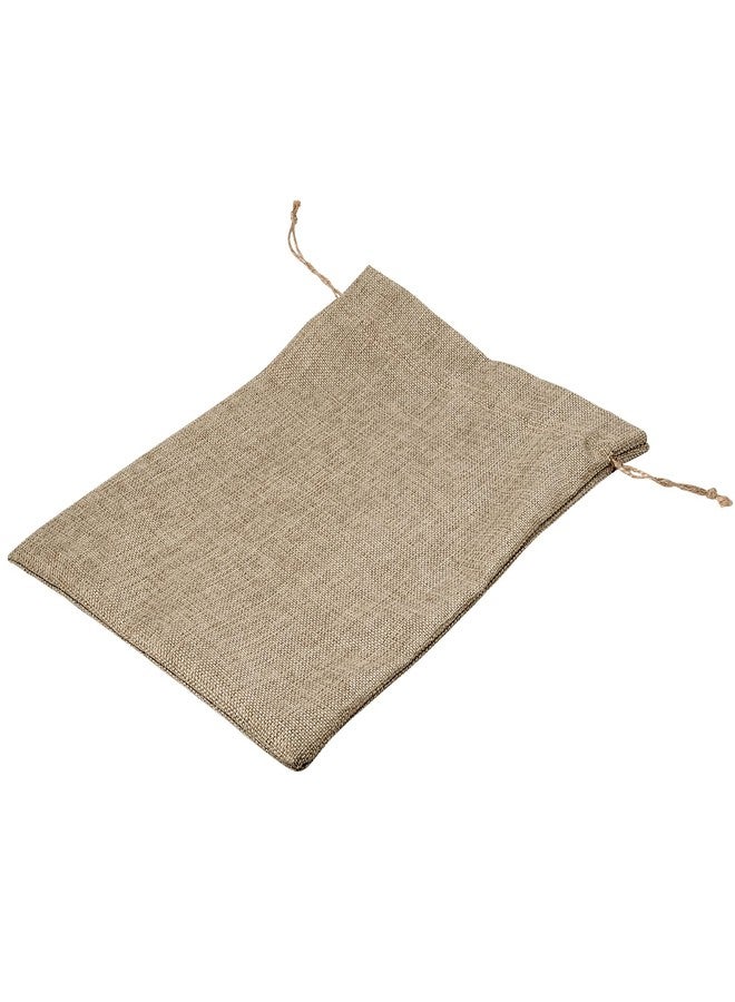 MOUYAT 30 PCS 10 x 14 Inch Burlap Bags with Drawstring, Burlap Favor Sack Wrap Bags Bulk Reusable Linen Rustic Craft Gift Bag Treat Pouches for Wedding, Party, Household Storage - Image 4